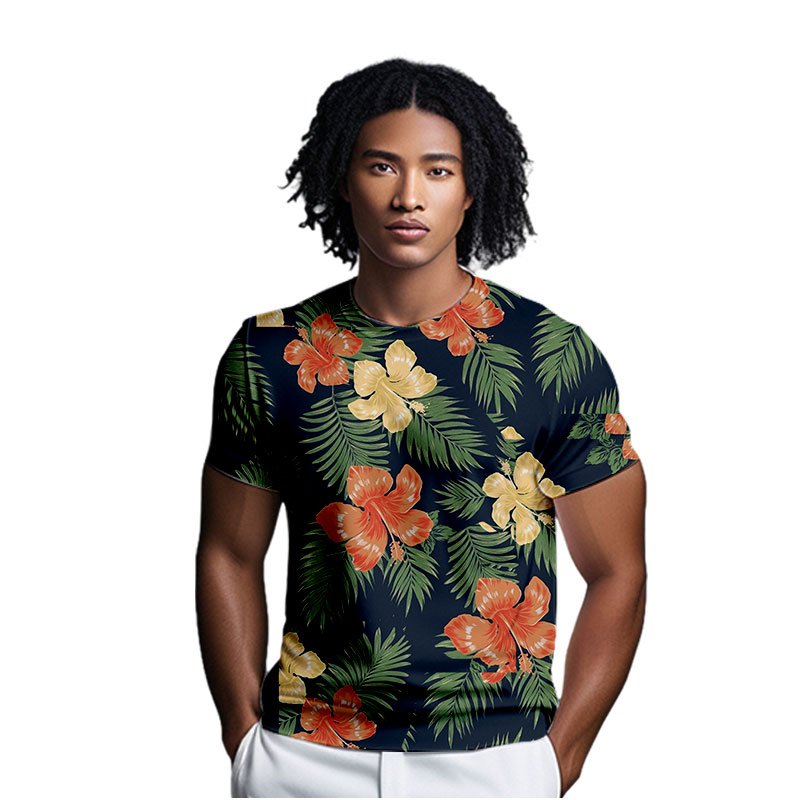 Round neck T-shirt-02